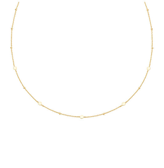 Chill Voyager - Link necklaces - Silver / 14kt GP - 45cm